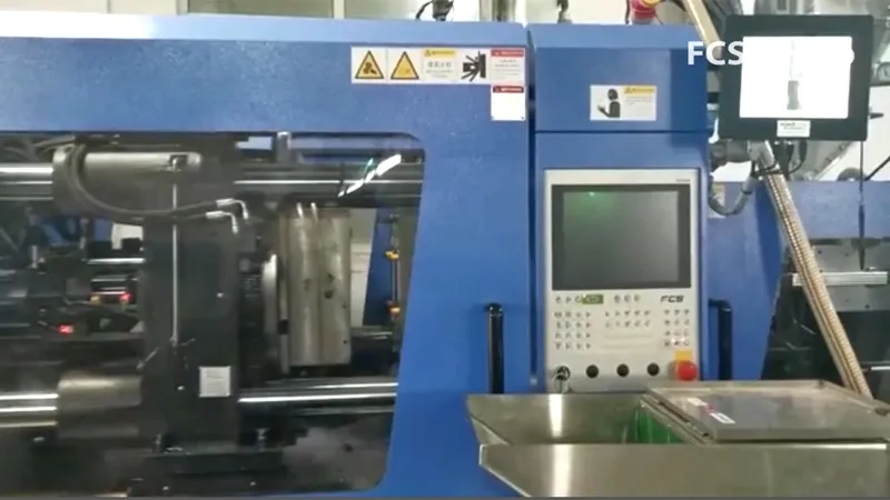 Injection molding of eye wash cup