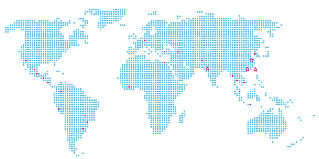 Global Service Locations