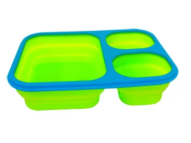 Two-Color Multi-Compartment Meal Tray